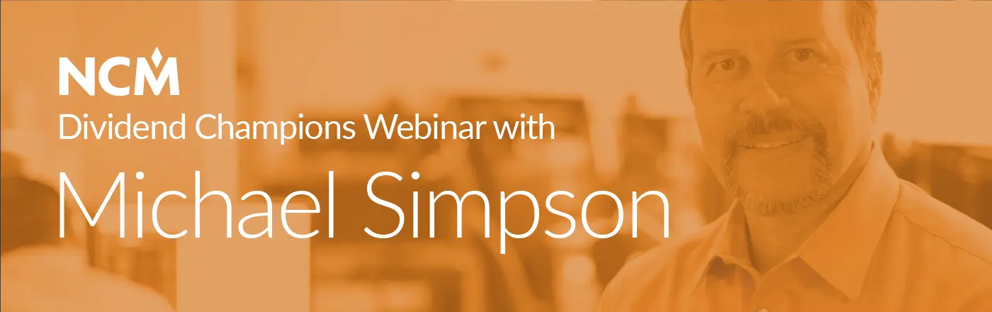 Dividend Champions webinar with Michael Simpson