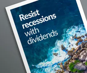 Resist recession with dividends